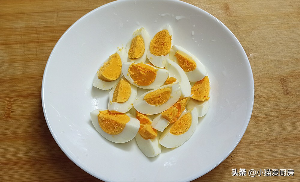 图片[11]-【西蓝花黄瓜虾仁拌鸡蛋】做法步骤图 营养味美-起舞食谱网