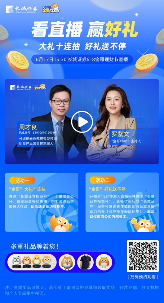 长城证券“618金哥理财节”开启，让投资者更有获得感