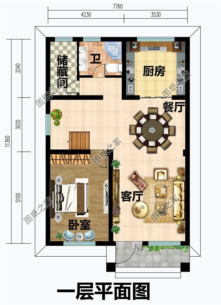 五套稳重踏实的养老房设计，真正地适合父母晚年生活的房屋