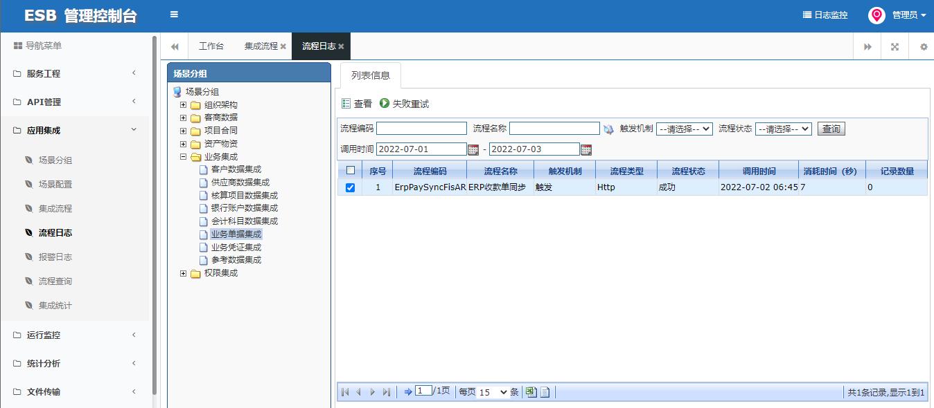ESB+MDM预置样例演示流程