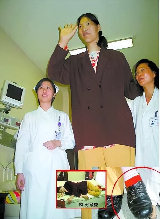 中国最高女子2米46图片