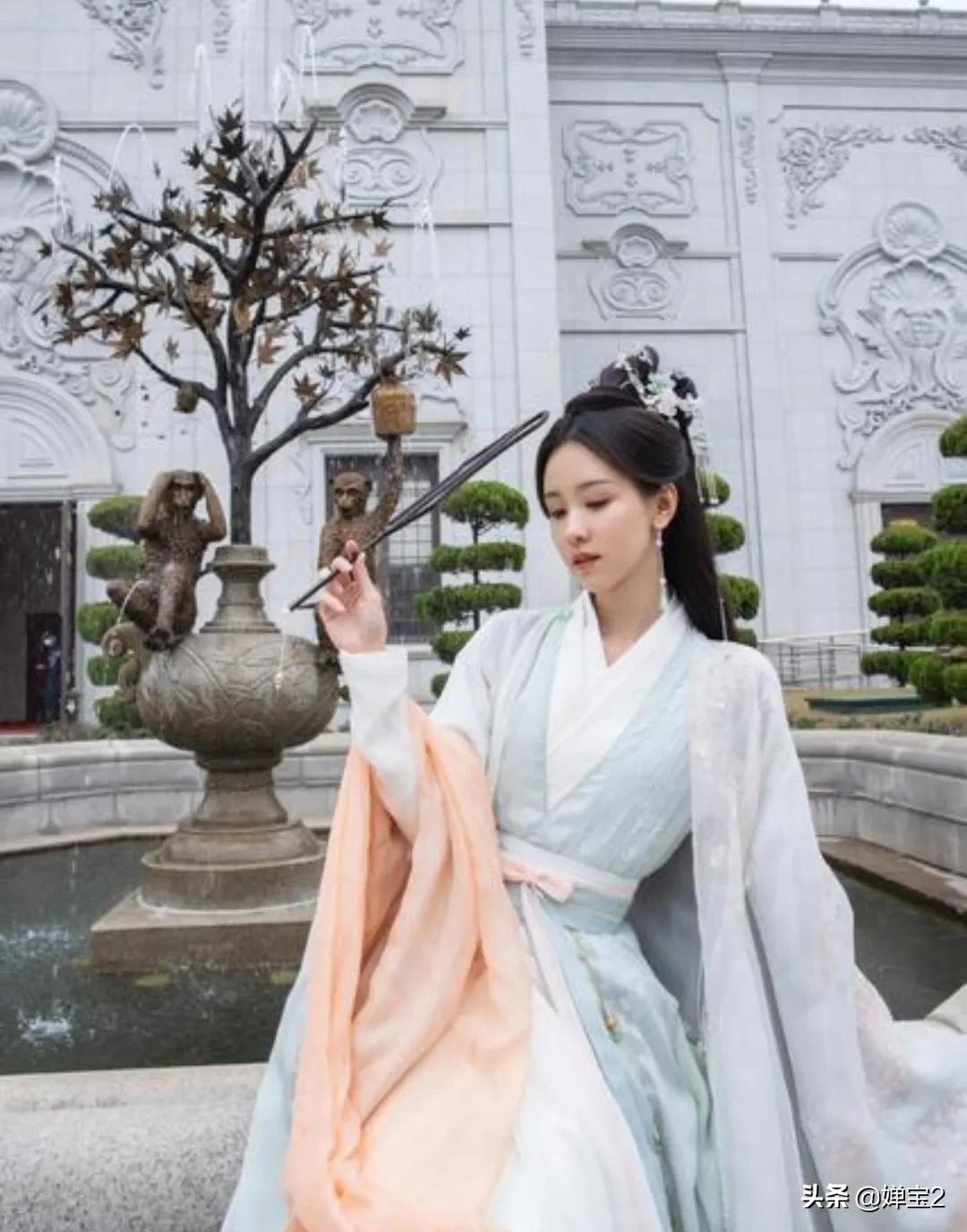 智慧与美貌并存—古装美人—陈都灵