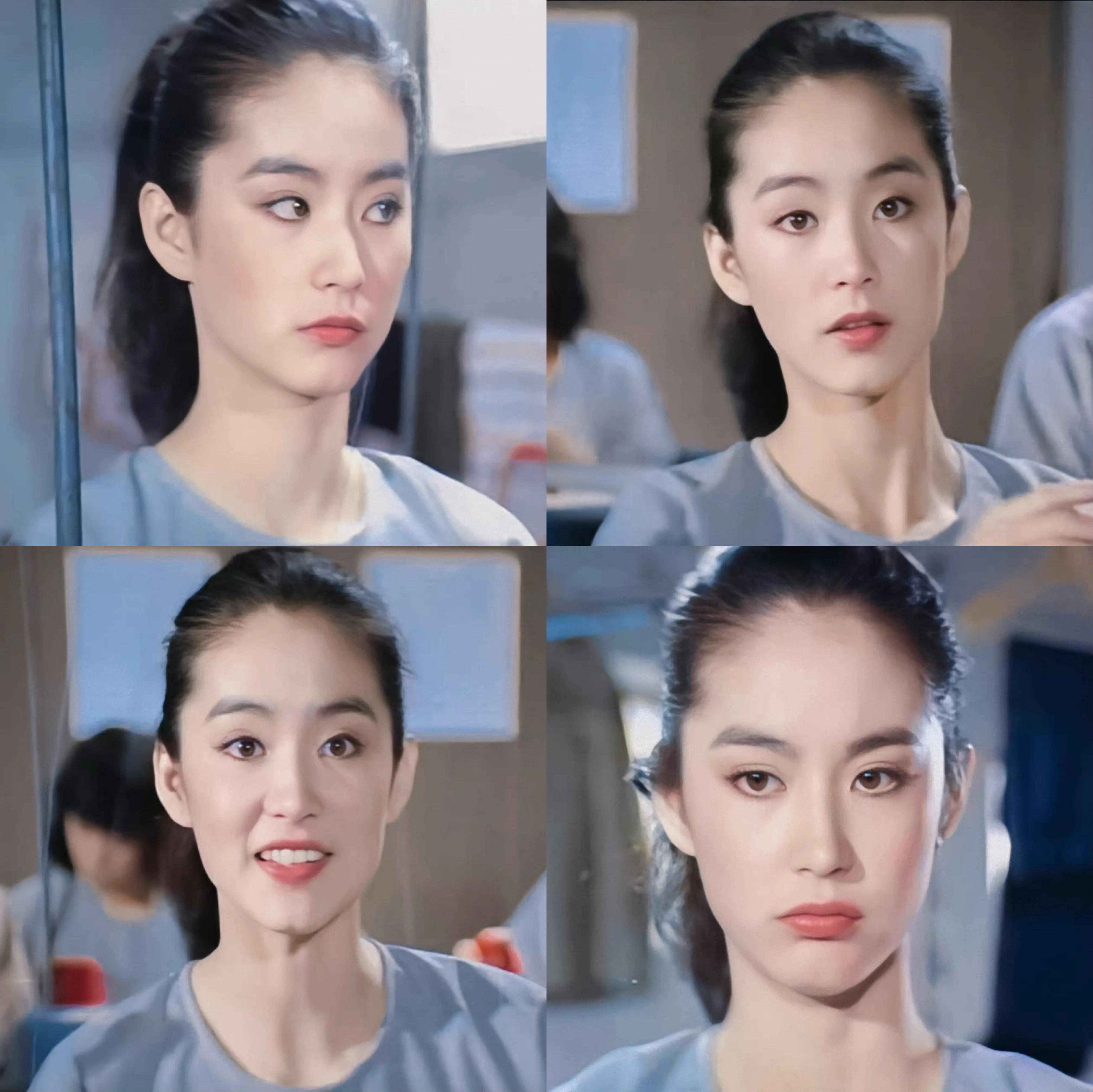 大光明盘发也能艳压群芳，这些“梳平专业户”，个个骨相好气质佳