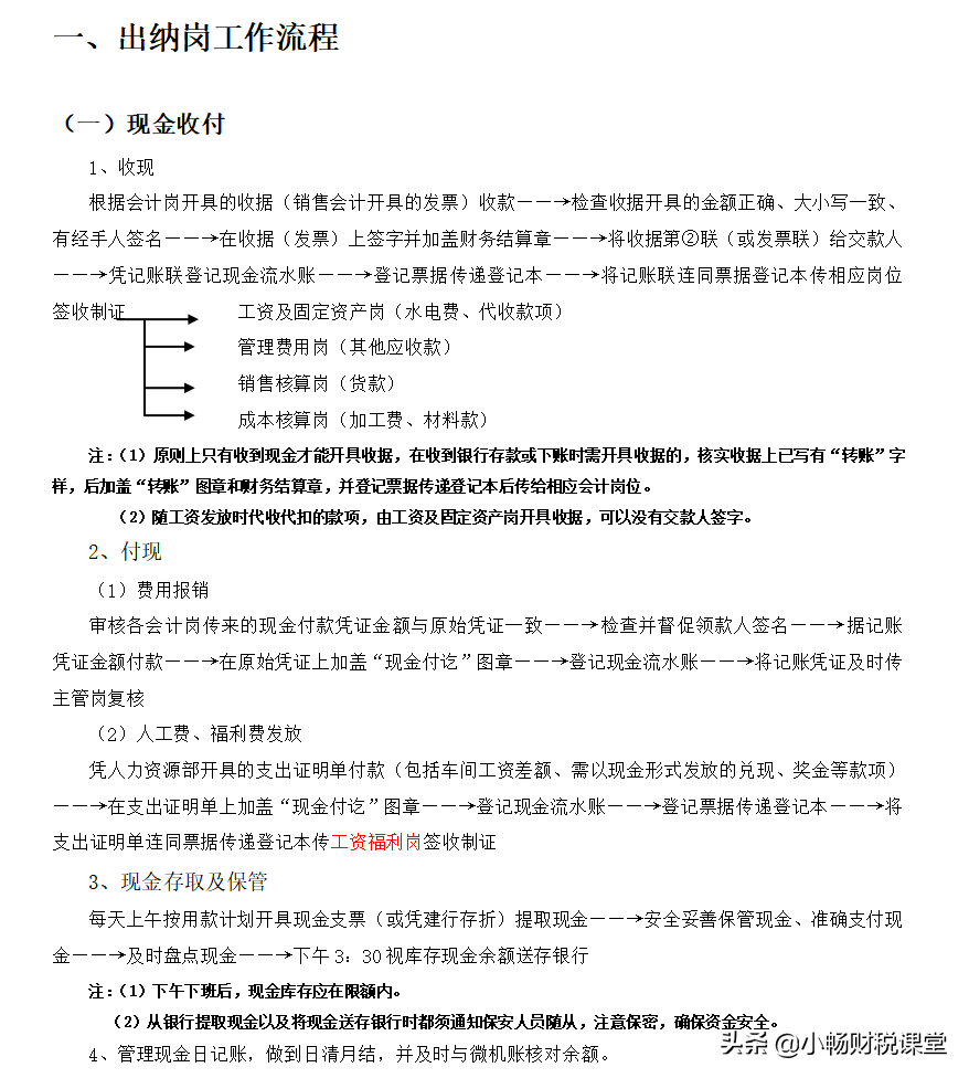 公司财务部岗位又乱又杂，熬夜整理的详细工作流程，这回得记住了