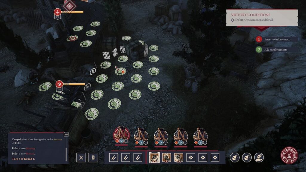 一款非常恢宏的战术回合制RPG游戏