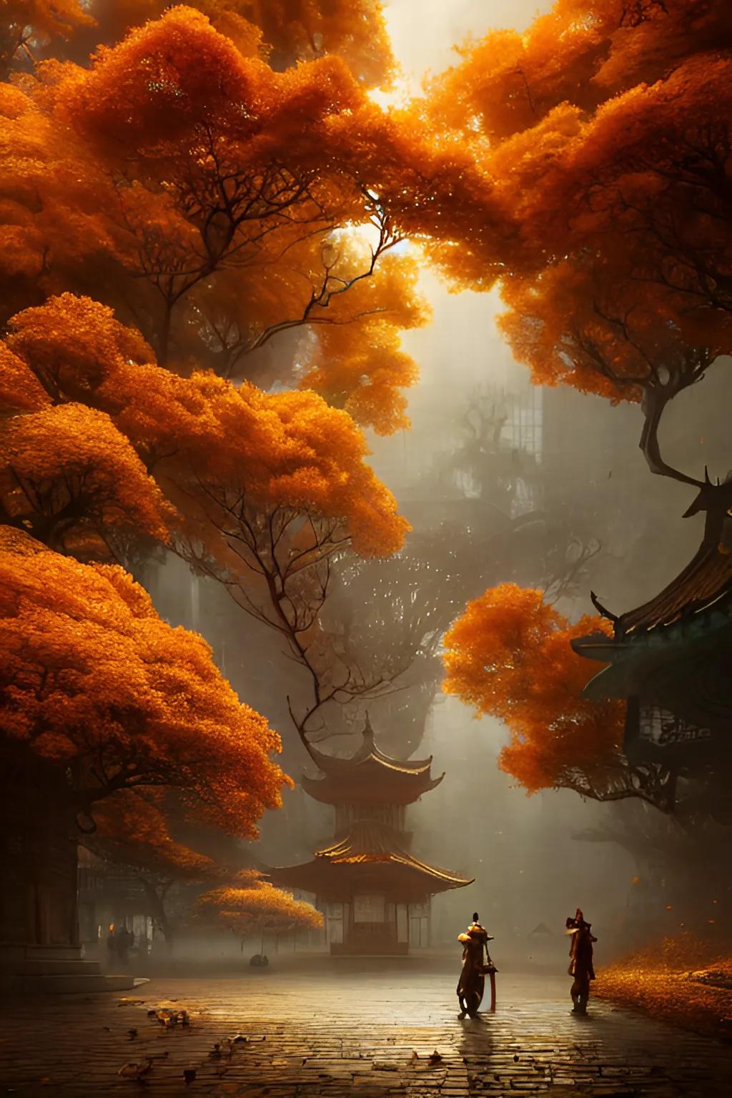 袅袅兮秋风,属于秋天的古风诗你喜欢哪一句?