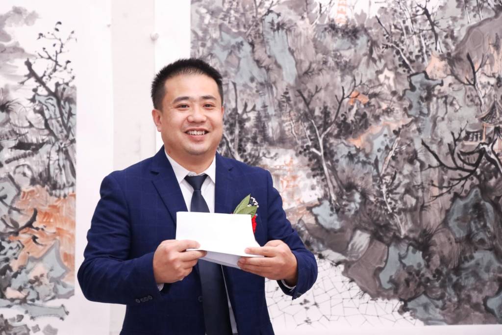 “独步行锋——孙腾水墨作品展”正式亮相北京万象美术馆