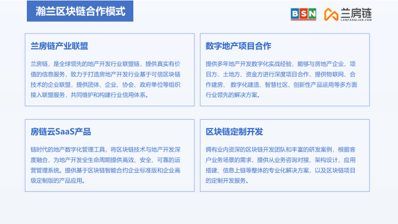 瀚兰产品经理受BSN邀请分享《房地产开发区块链应用及案例》