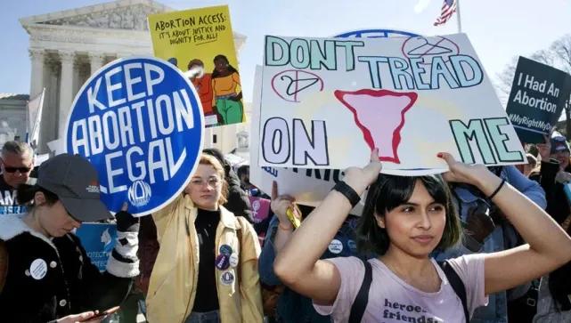 美国州对于堕胎法的不同看法