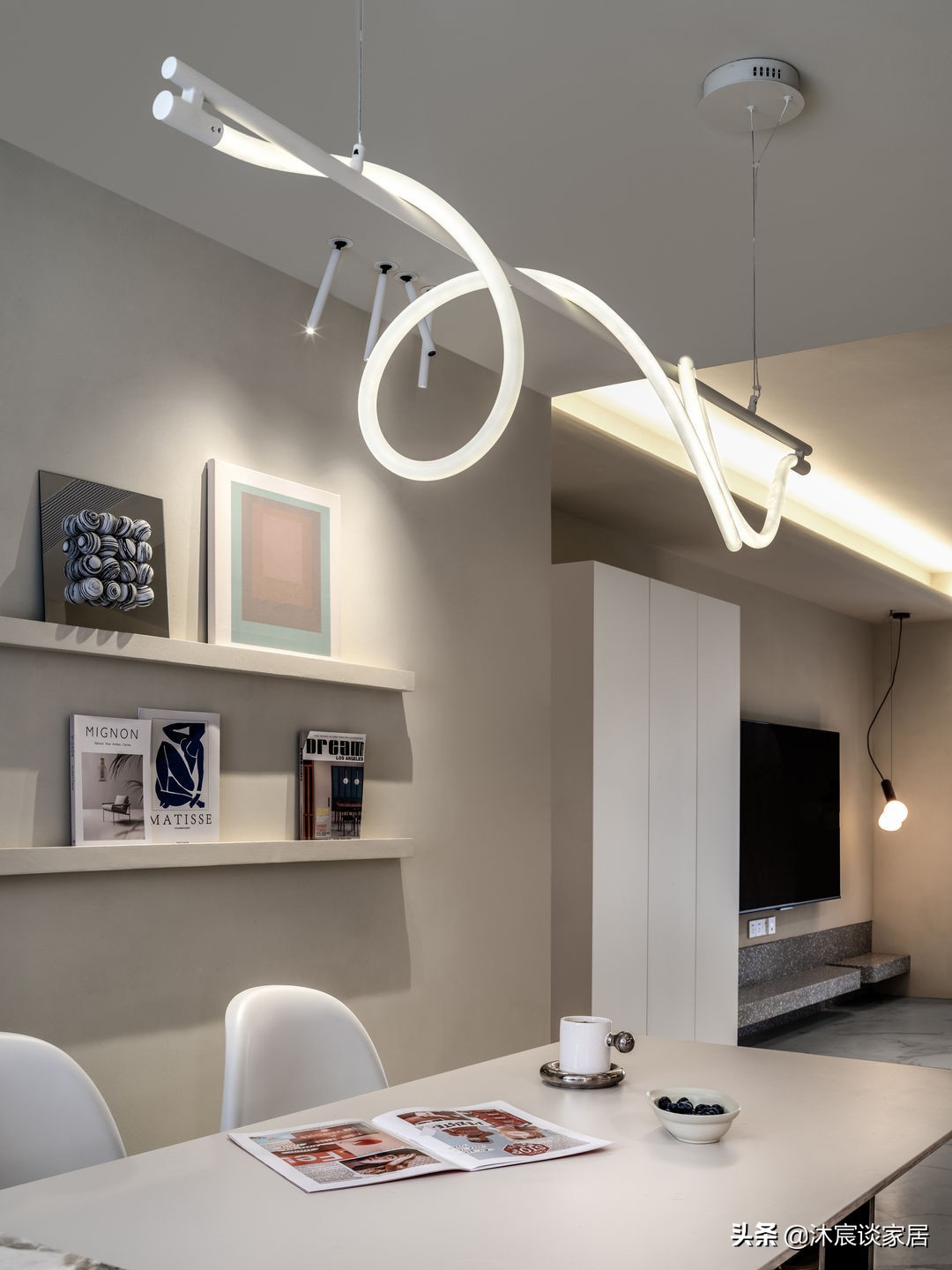 二次装修，她选择奶油色系，室内简约高级，享受温柔甜蜜的生活