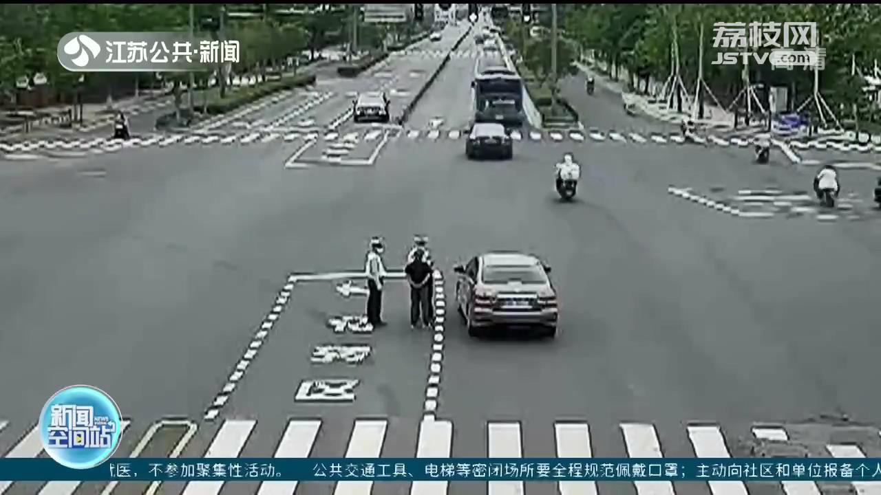 驾驶员路中央午睡 连云港交警一查发现是醉驾