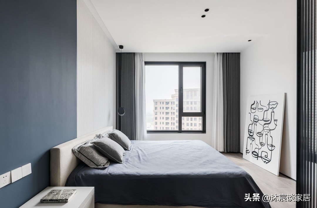 上海夫妇的新房，多功能客厅很实用，室内简洁治愈，还有大量收纳