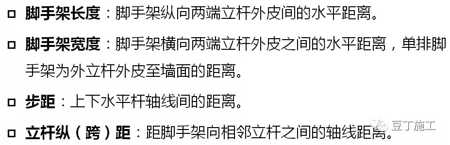 建筑施工脚手架安全管理要点，节后开复工培训用起来