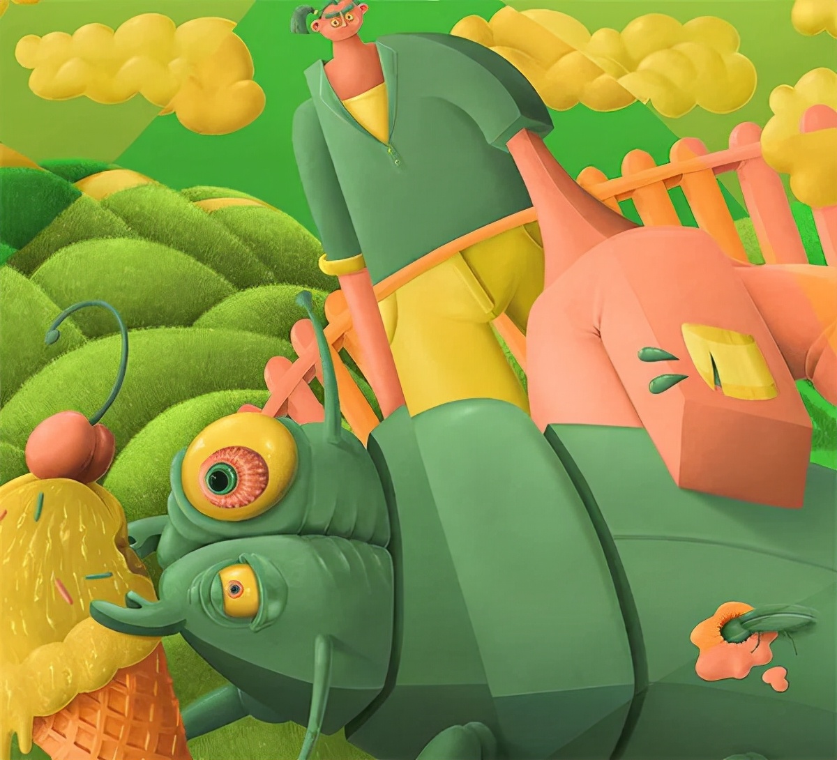 2021年帕森斯设计学院插画设计毕业展（BFA）