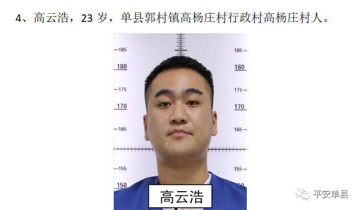 山东单县警方：房冬英团伙5人被刑拘，公开征集违法犯罪线索