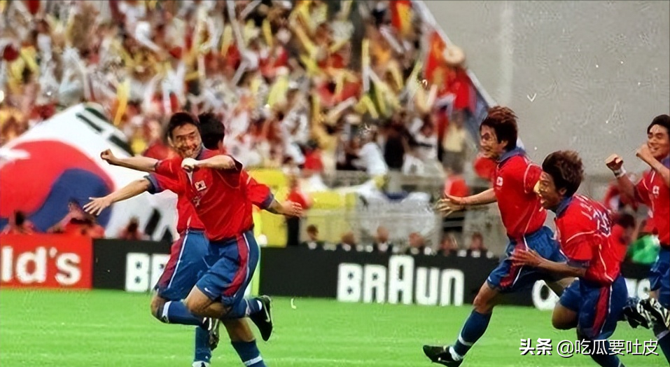 韩国和墨西哥世界杯昨天（98世界杯韩国墨西哥之战，河锡舟悲喜两重天，布兰科蛙跳惊艳众人）