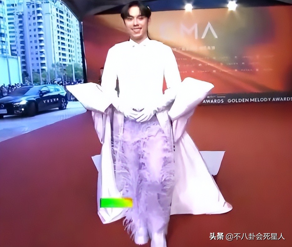 7月最土的三大红毯！鸡毛装、披床单、野猪造型，土得我笑出猪叫