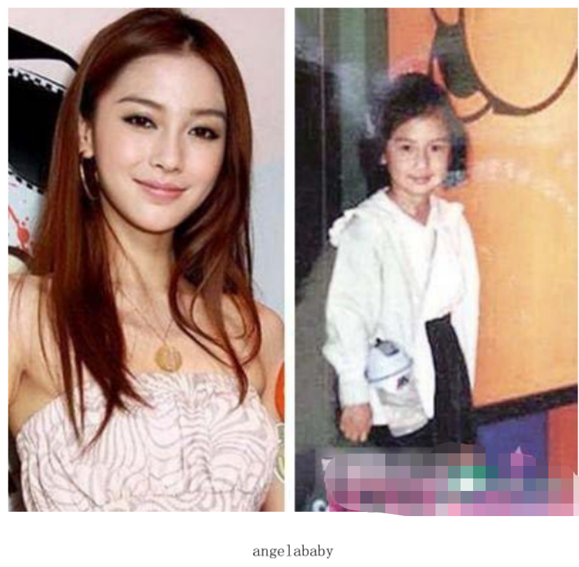 娱乐圈的美女明星，小时候是什么样子呢？