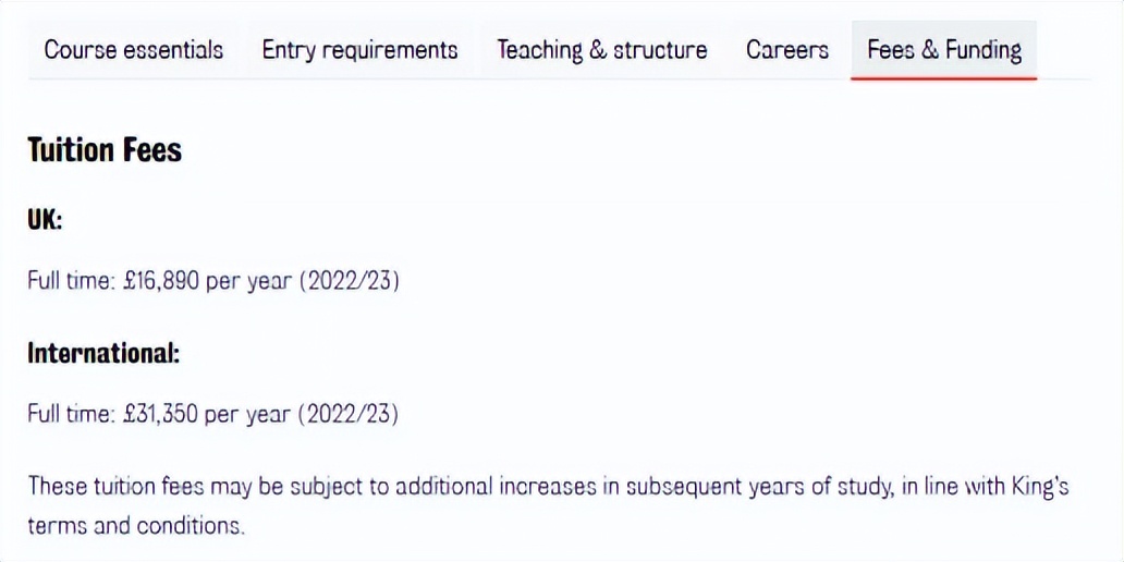 盘点2022-2023英国研究生学费涨得最狠的10所大学