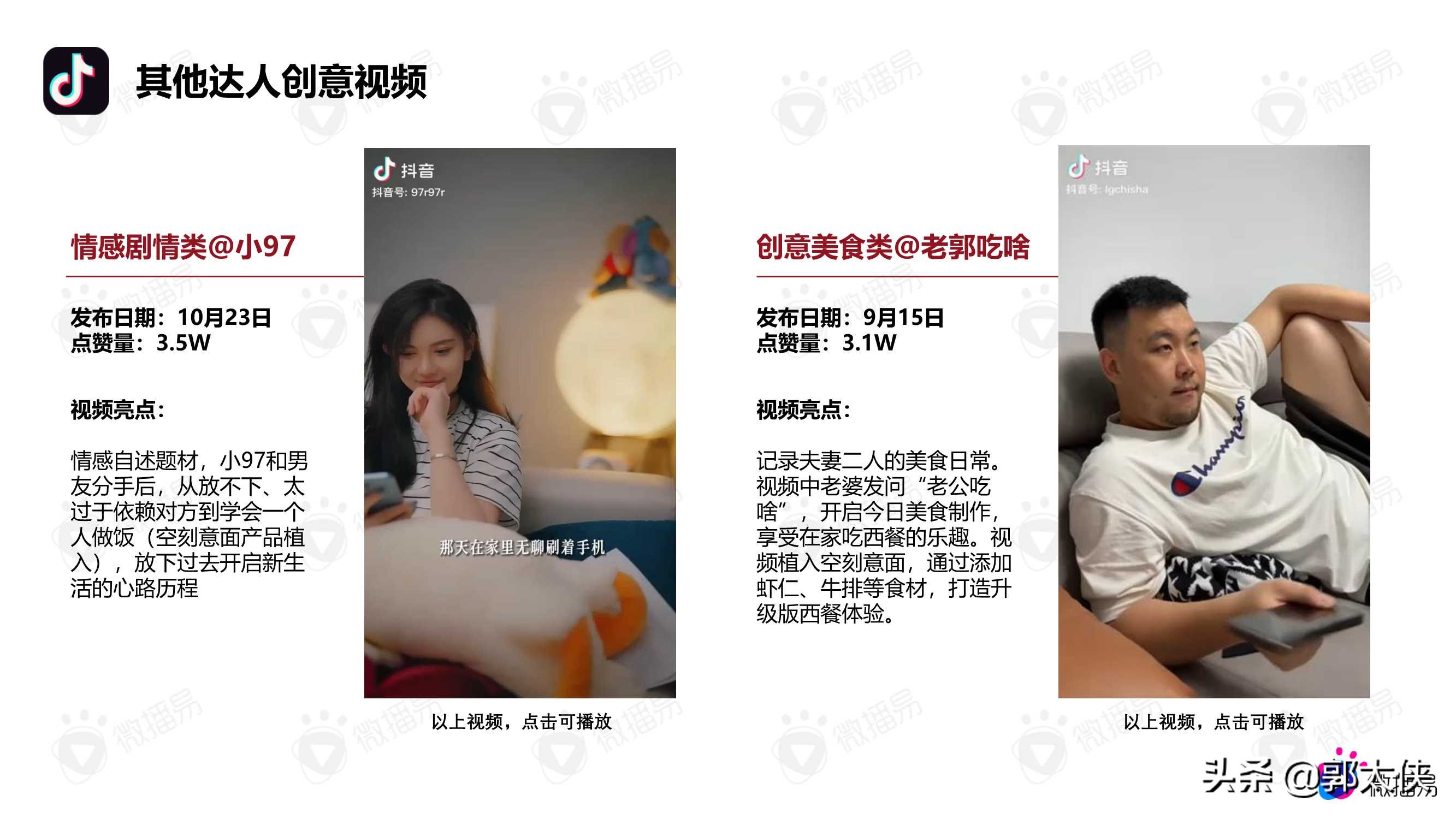 2021双11爆款案例：食饮赛道空刻意面与茶里（微播易）