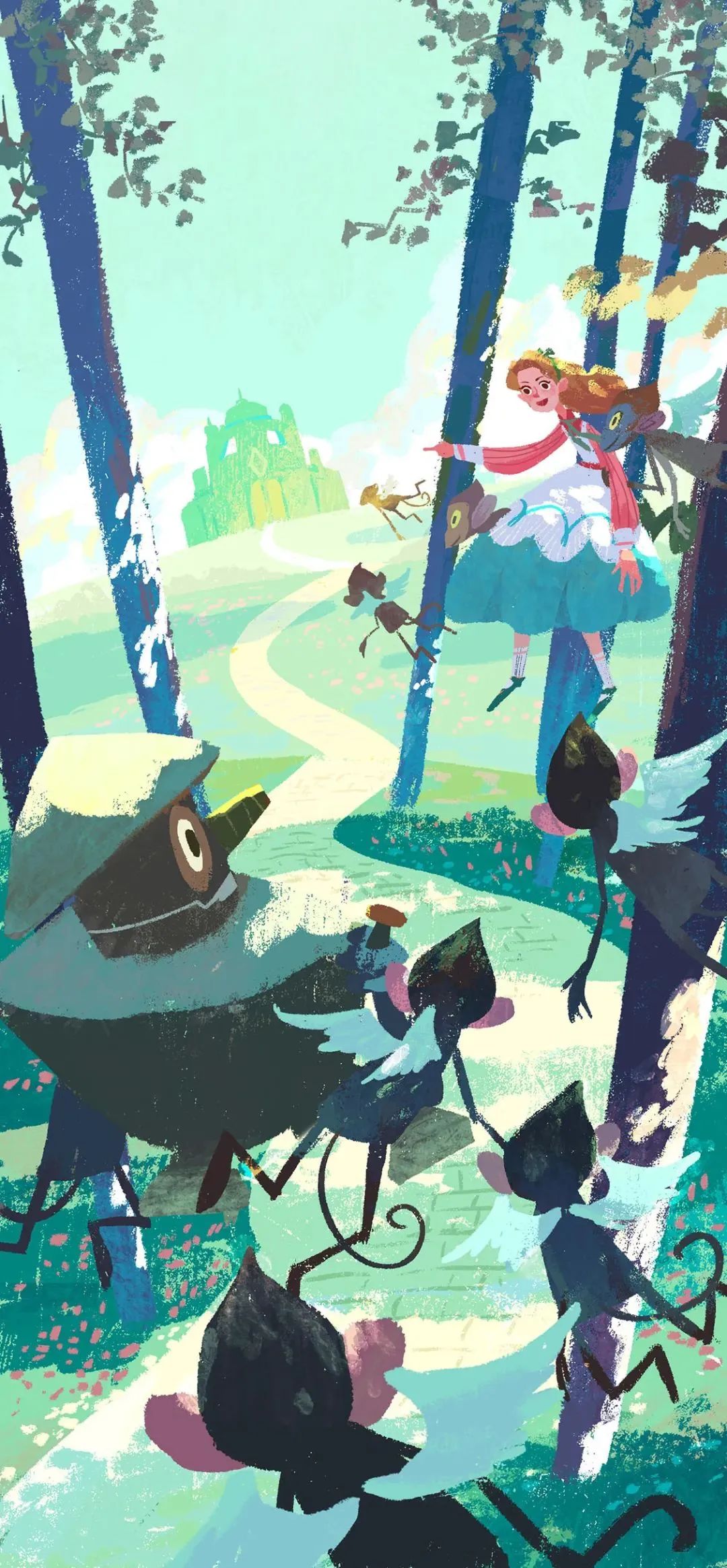 绘本系统课丨最流行的PS扁平纹理绘本风基础课＋提升课来了