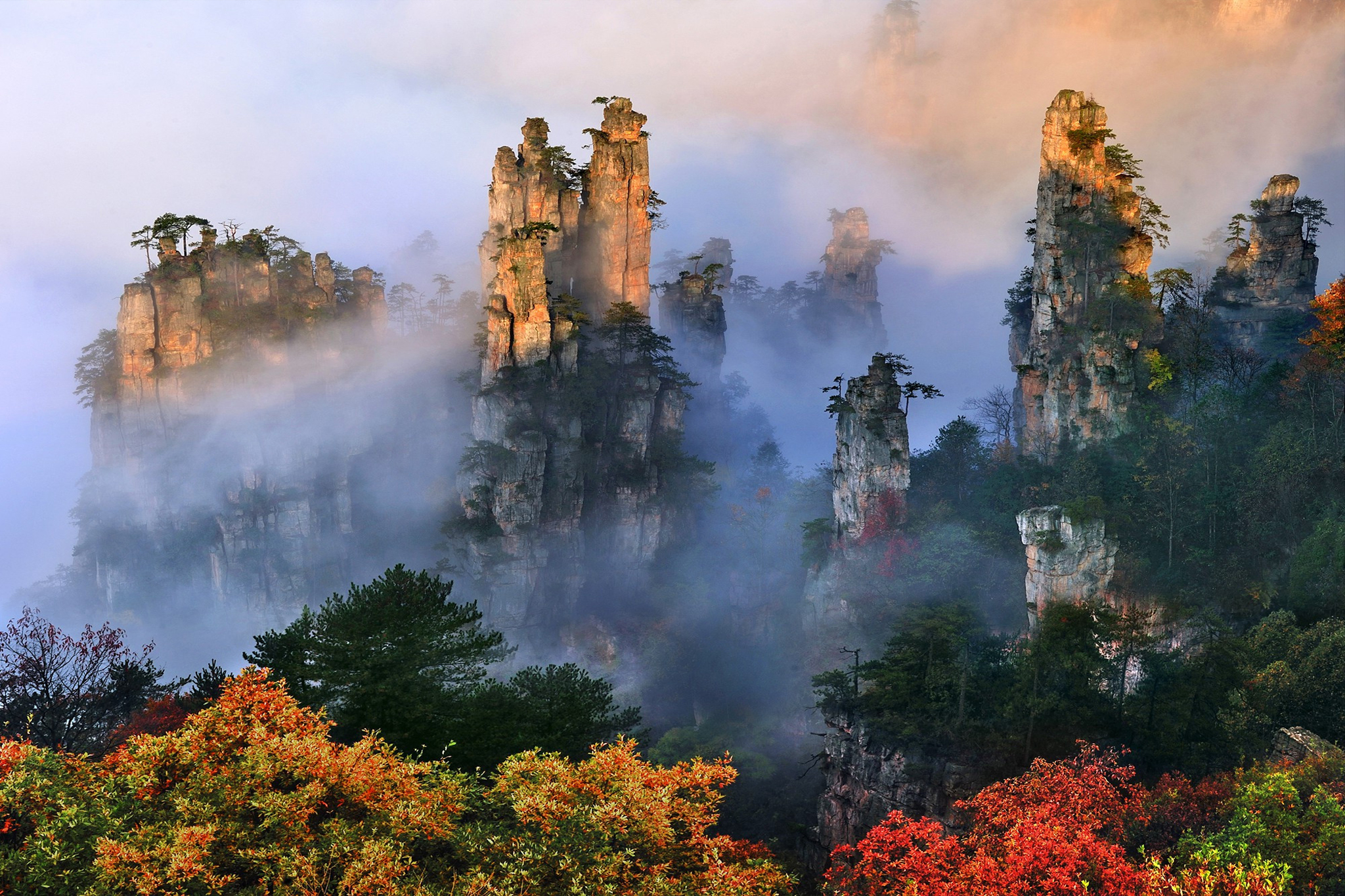 祖国的风景名胜图片