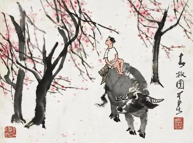 品诗赏画：十九首牧牛诗、十五幅春牧图，赏来如沐春风