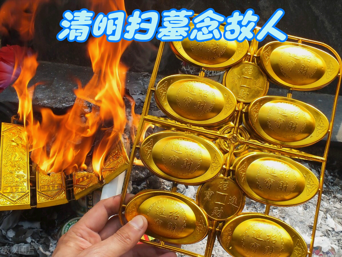 一花一思念，清明细雨花漫天，年年祭扫仙人墓，岁岁感念亲人情