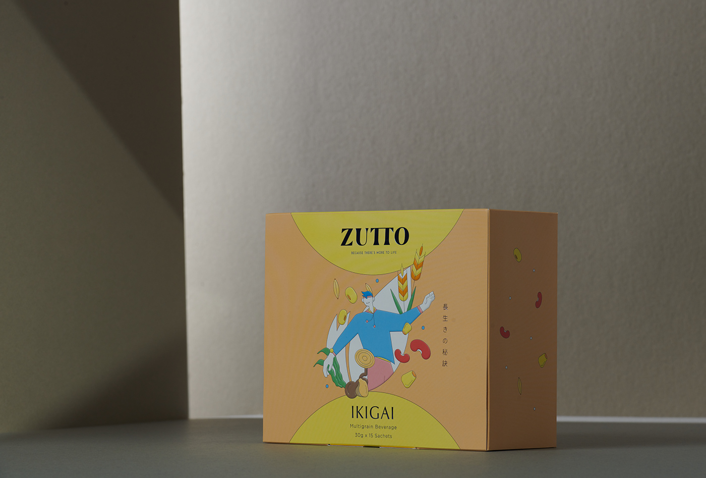 ZUTTO 健康保健品包裝設(shè)計 via:tsubakistudio