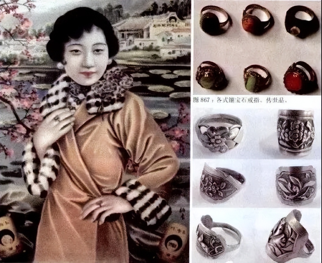 民国时期，贵妇佩戴着打破传统的首饰，展现出熠熠生辉的珠宝历史