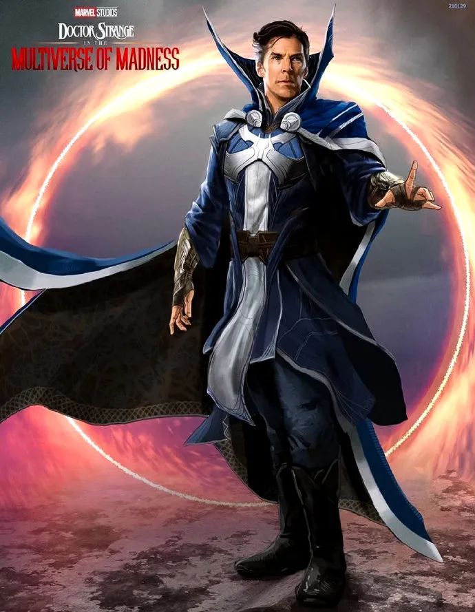 《奇异2》光照会博士概念图曝光!蓝袍法师没有胡子,长得好帅