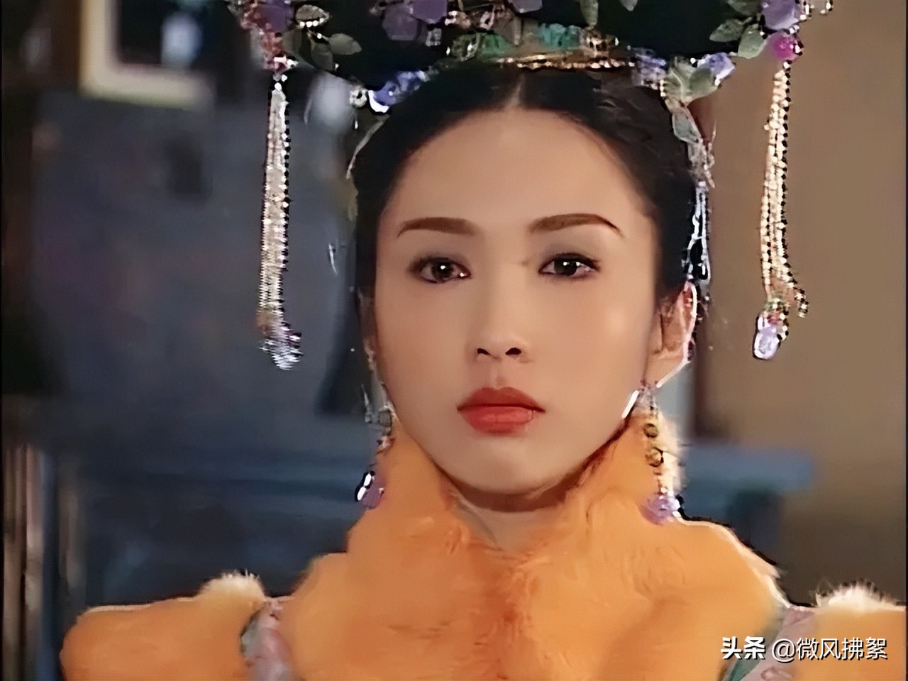 12位女星的清宫造型 颜值高也不定能驾驭 哪位是你的白月光
