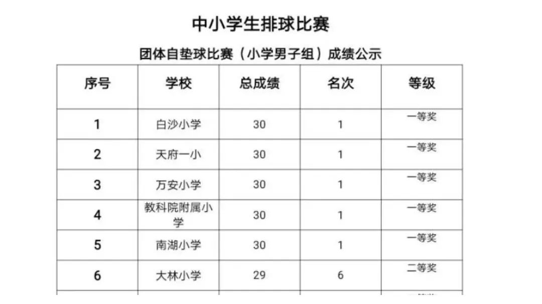 排球显英姿运动助成长｜大林小学参加首届中小学排球联赛并获佳绩