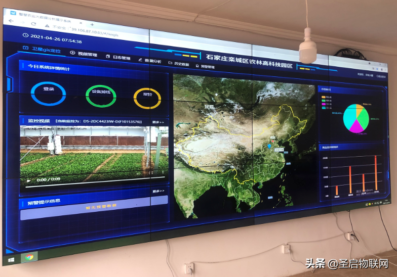 智慧农业——蔬菜产业园综合区大数据云平台