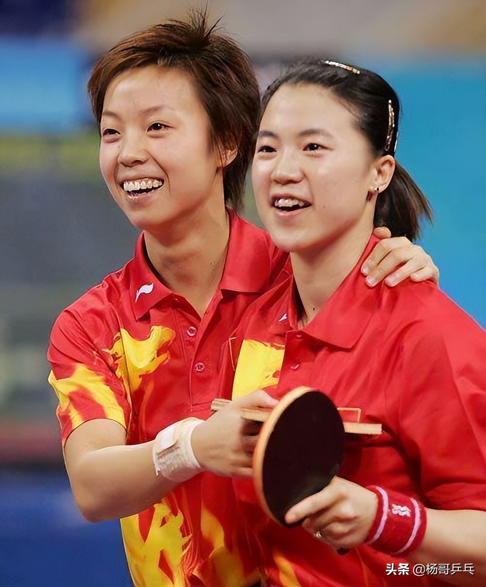 08年奥运会王楠对哪些选手（王楠张怡宁十年争霸史，八大经典战役，让张怡宁从小师妹变大魔王）