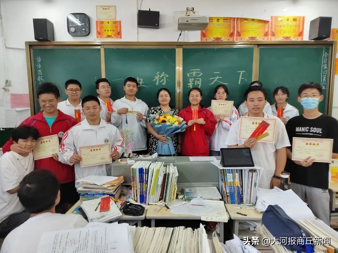 商丘市回民中学：老师手写书签送学子(图14)