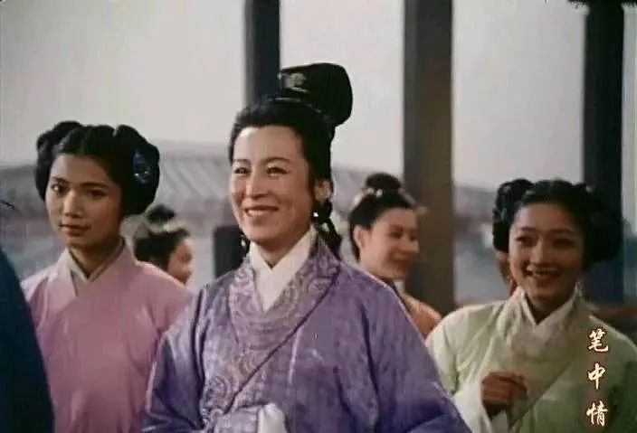 40年前的老剧《笔中情》，真是男帅女美！连丫鬟都那么好看