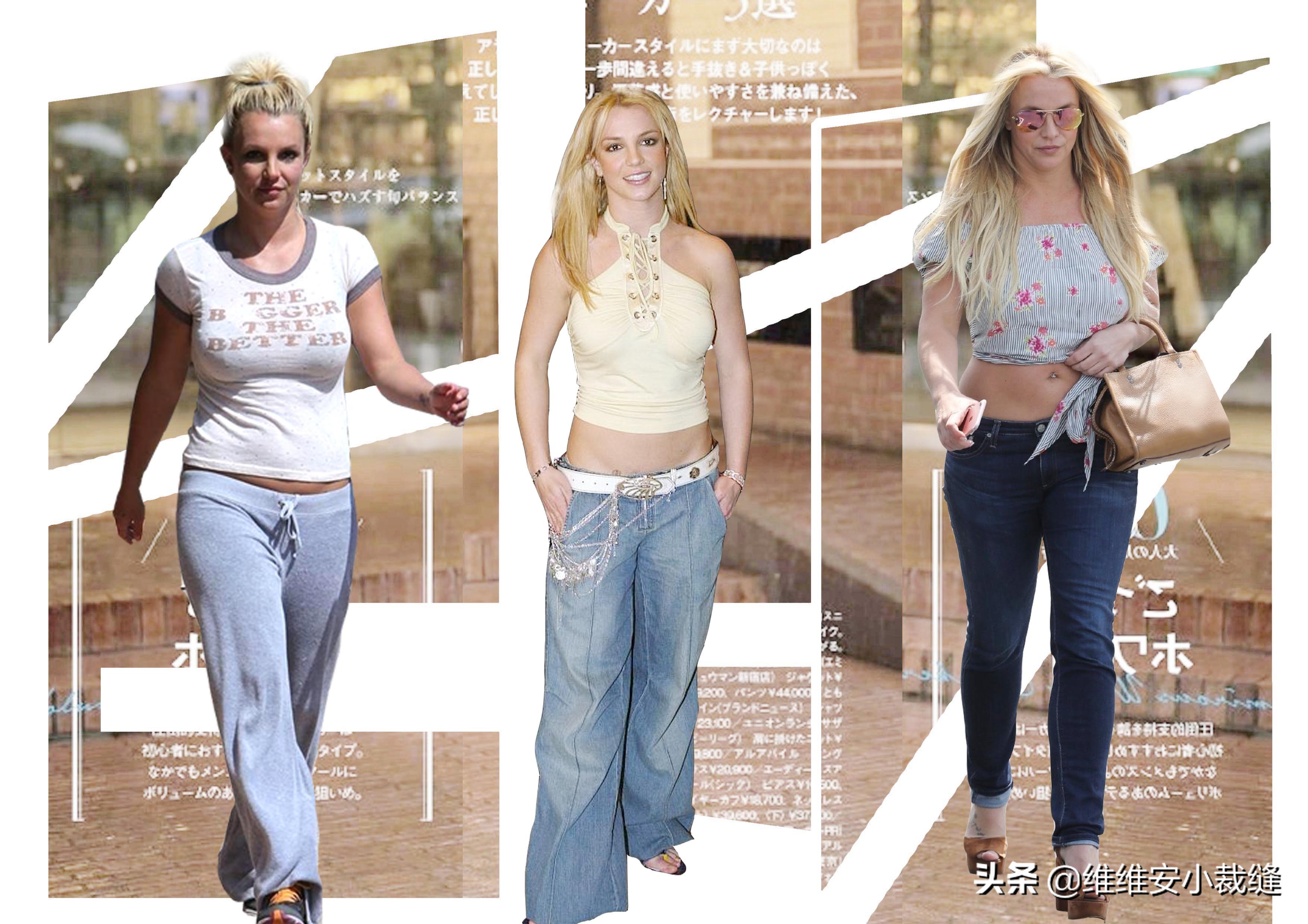 布兰妮年轻时有多时髦？41岁凭低腰裤大秀腹肌，惊艳了整个时尚圈