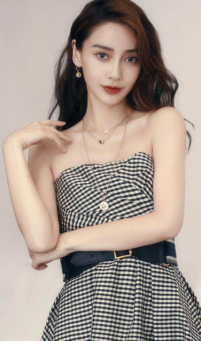 混血儿杨颖，宛如人间天使