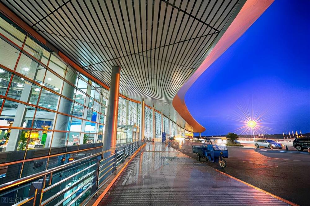 南昌昌北机场夜景图片