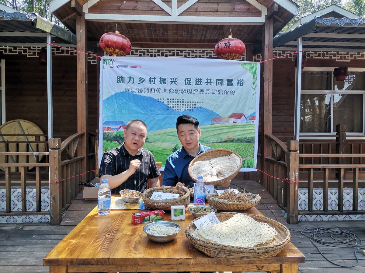 帮农民办好推介会 黄石陶港镇“动脑筋”把农特产品推向全国