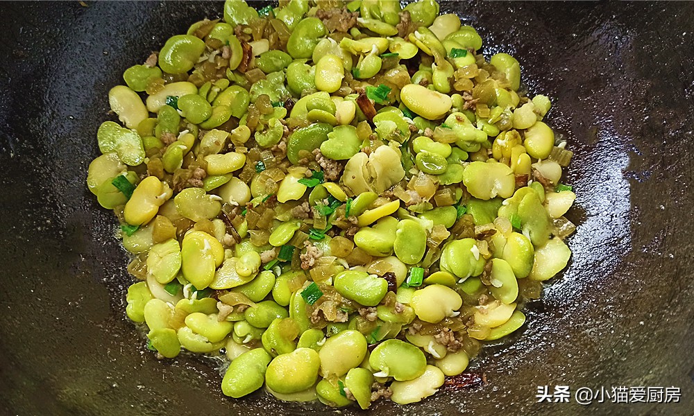 图片[12]-【葱油酸菜蚕豆】做法步骤图 带着酸味的下饭菜 是春天独有的-起舞食谱网