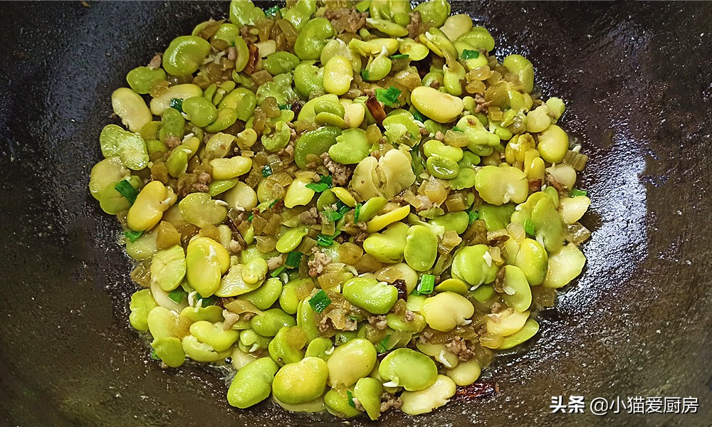 图片[12]-【葱油酸菜蚕豆】做法步骤图 带着酸味的下饭菜 是春天独有的-起舞食谱网