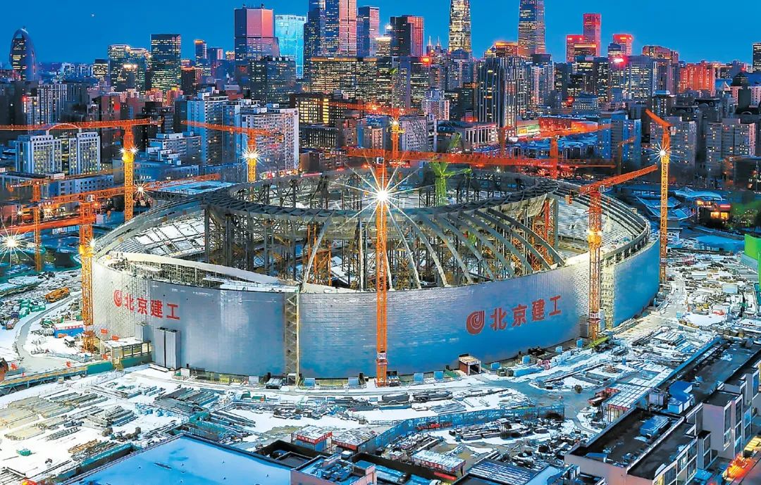 北京工人体育场改造效果图(北京新工体"看台碗"轮廓初现,结构对标欧洲