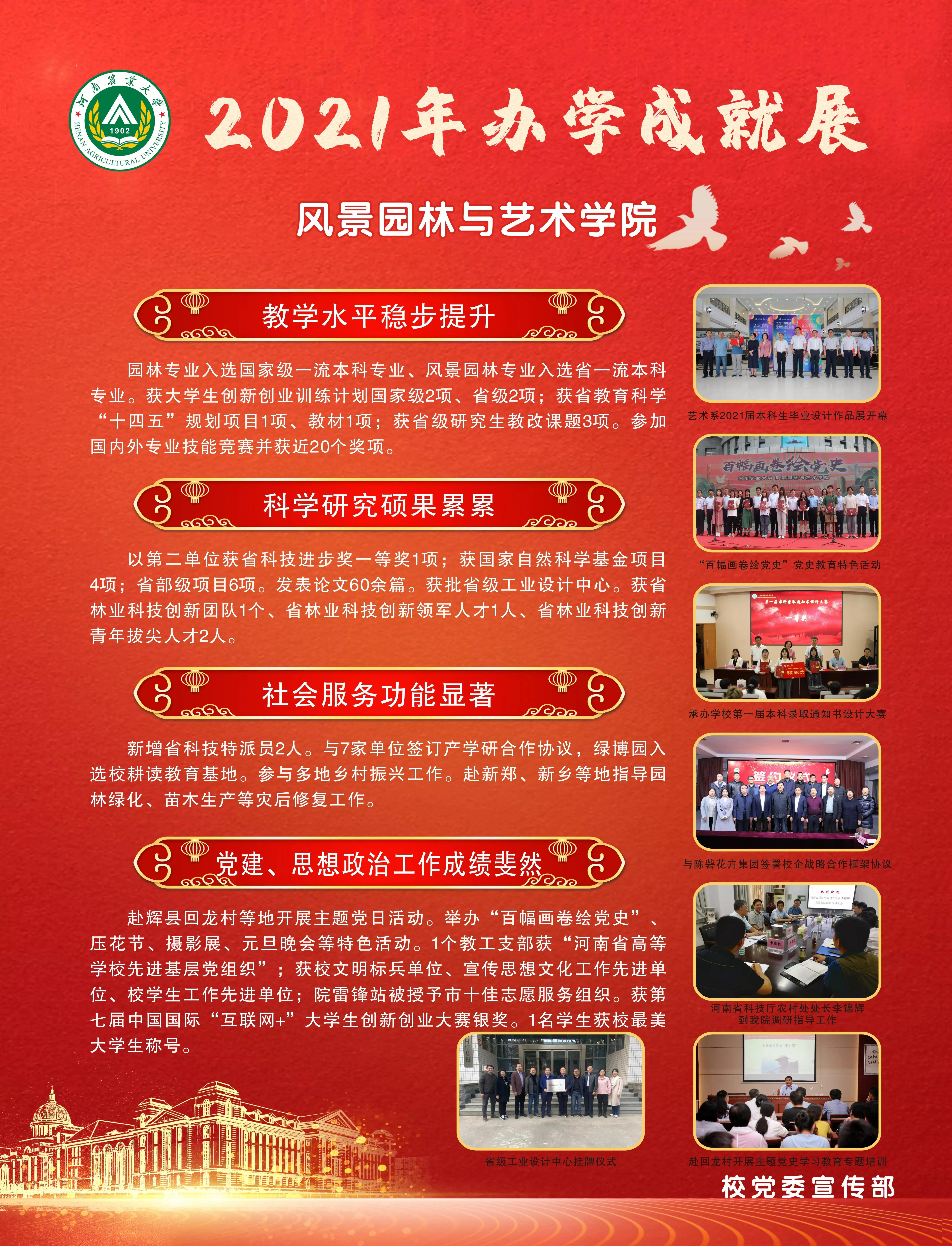 河南农业大学2021年办学成就展