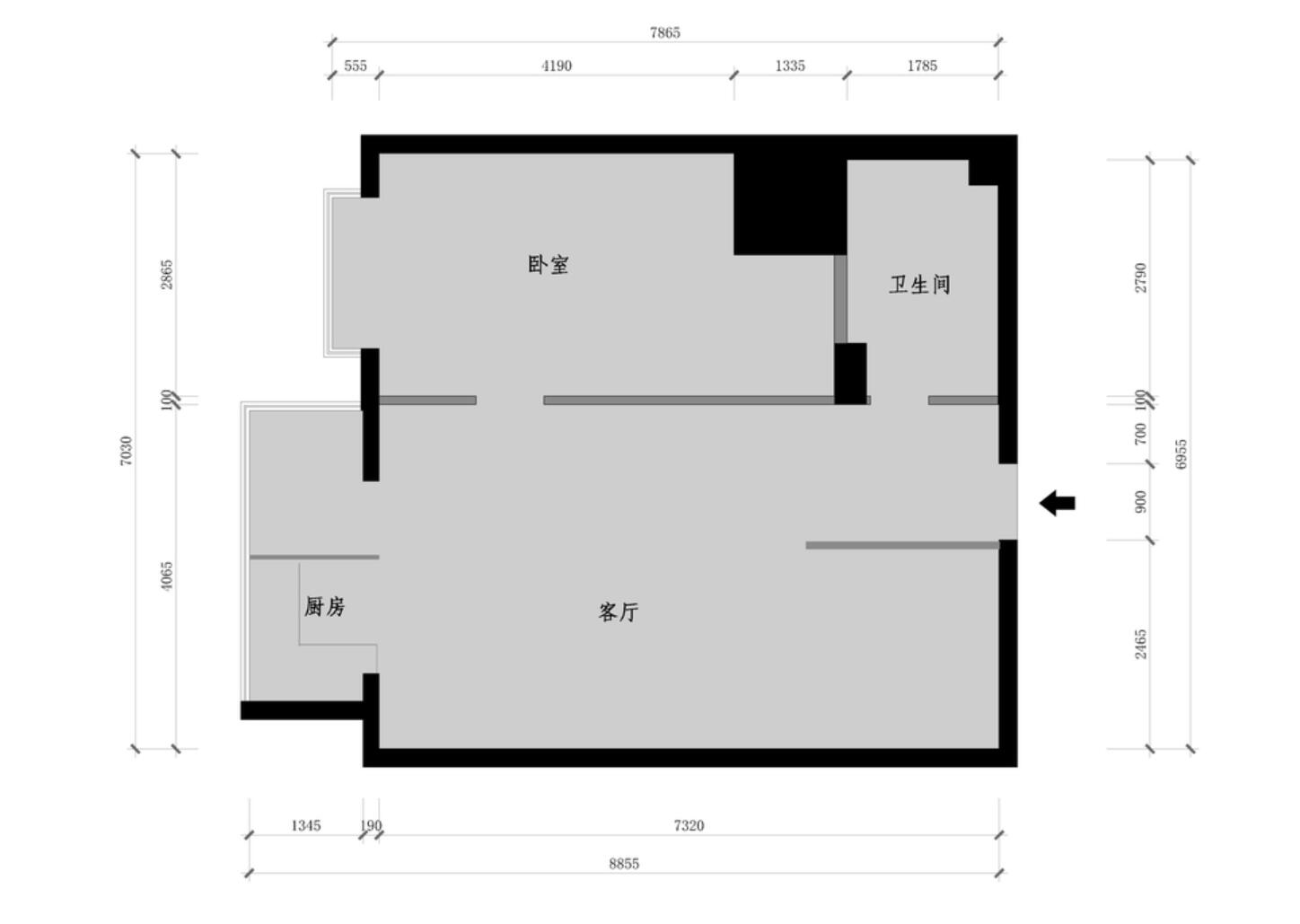 60㎡小户型装修效果图精选，实用与美观兼具