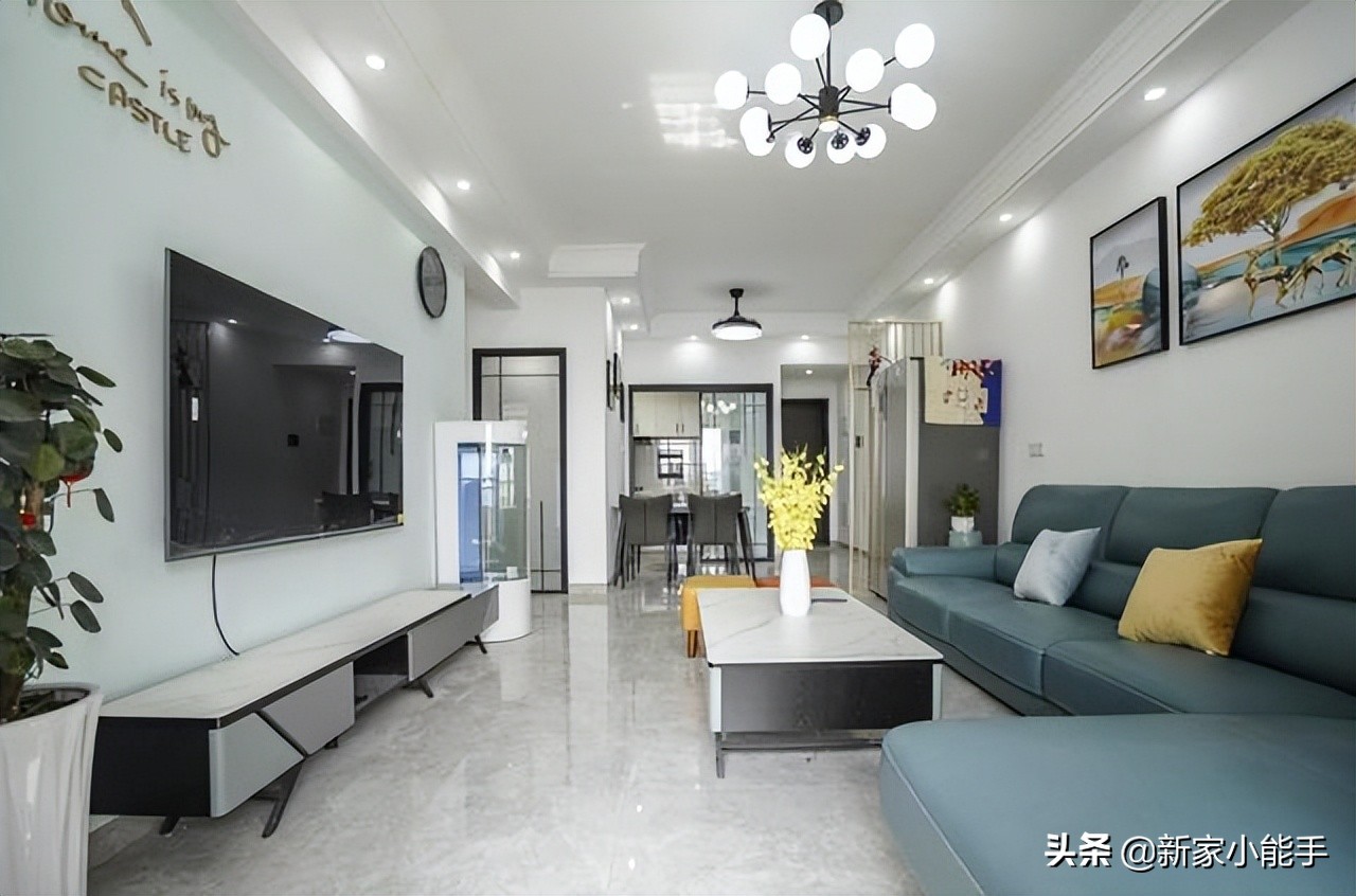 这是我见过装修比较好的88平小三房,全屋淡雅耐看,温馨又舒适