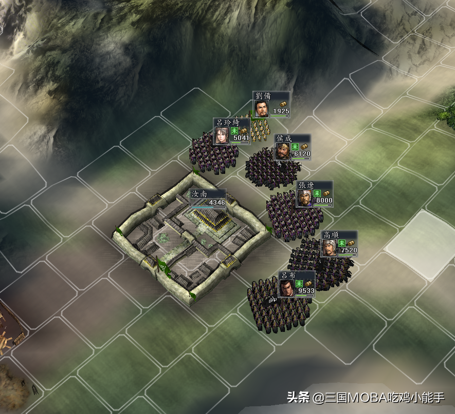 三国志11：开局可玩速推的4大剧本势力，硬刚强敌，光速破局