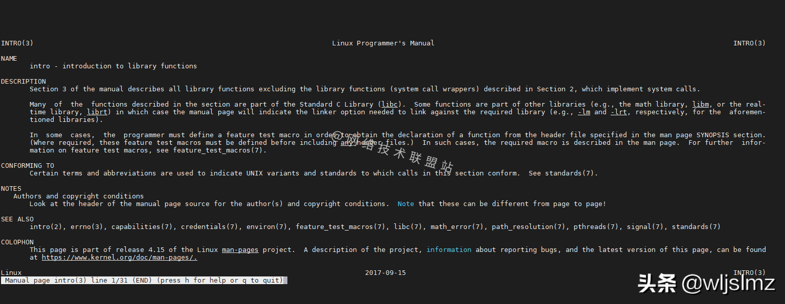 2000字教你如何玩转Linux man命令，隐藏技能非常nice