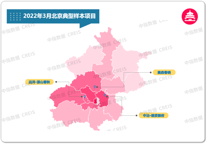 3月北京房價地圖：二手房價同比漲幅超8%，你家漲了嗎？